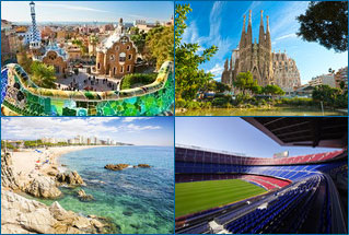 Туры в Барселону в Испанию